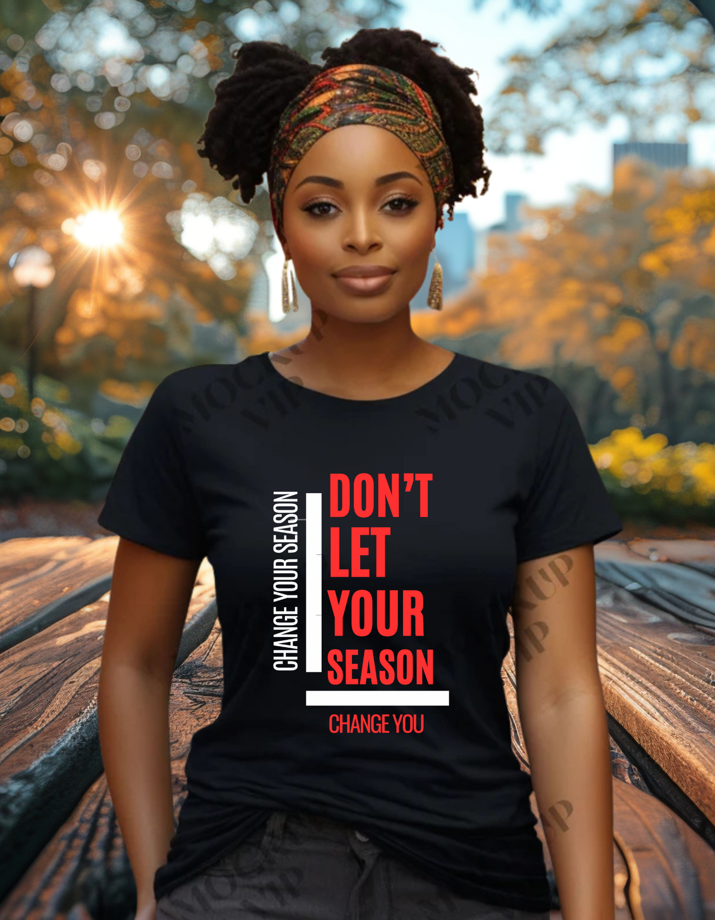 Change Your Season Affirmation Tee for Women